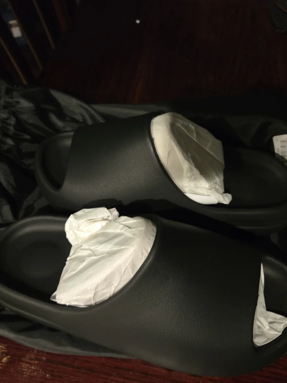 YZ-1 Yeezy Black Slide Sandals